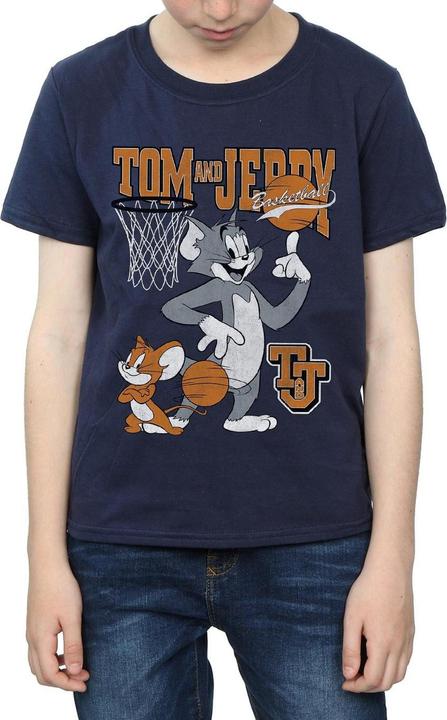 Image du produit Tom & Jerry T-shirt de basket-ball pour garçons Absolute Cult (128)