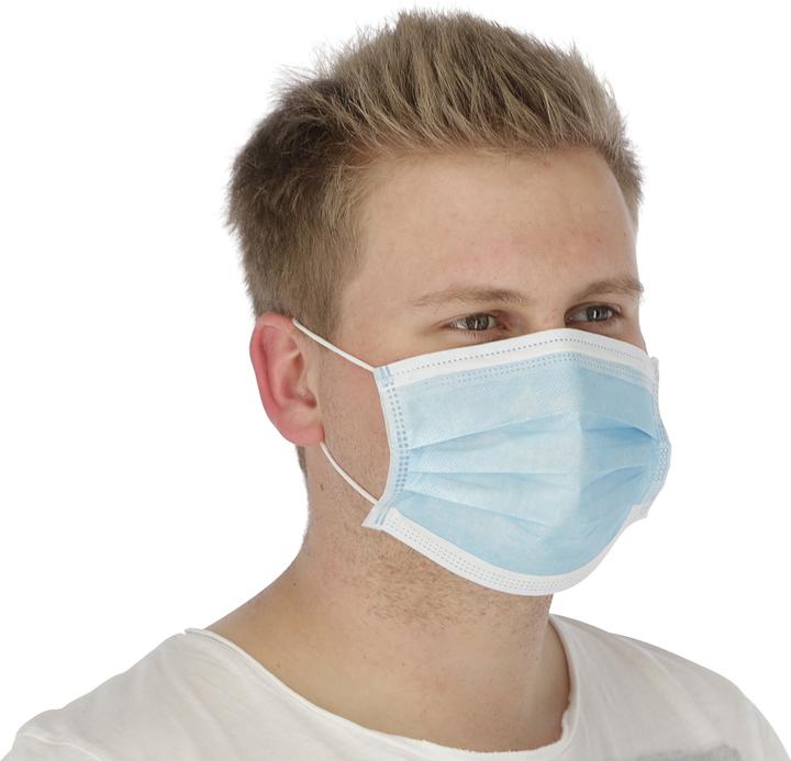 Actual product image Kerbl Mouth-nose protection protective mask (Type II, 50 x)