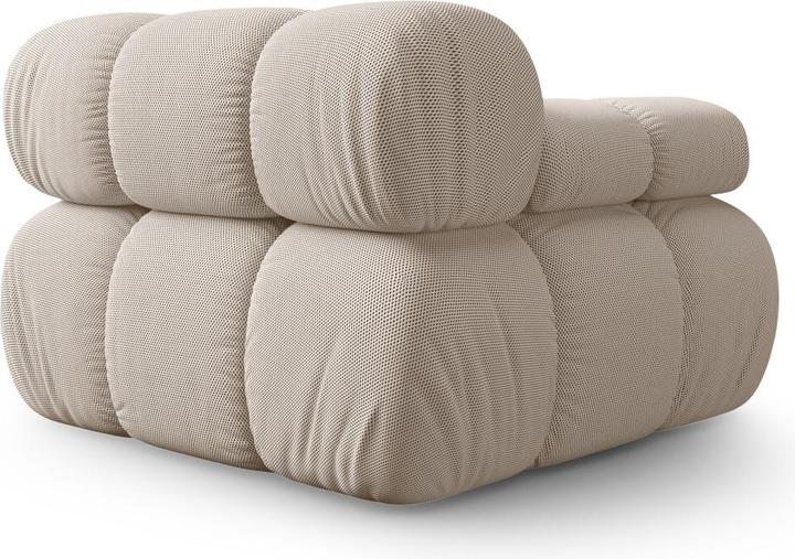 Actual product image Micadoni Modul Left, "Bellis", 1 Seat, 94x94x70Made in Europe (2 person sofa, 3-seater, 4-seater)