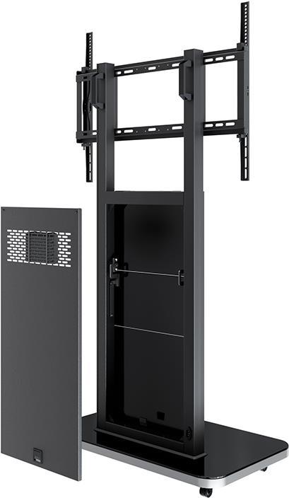 Image du produit Hagor Chariot à roulettes 800x600mm noir 80kg/46-65 (65", 80 kg)
