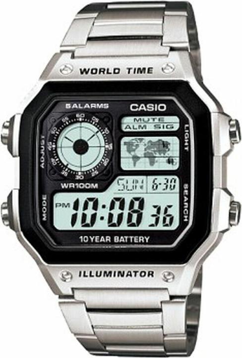 Casio Illuminatore del tempo del mondo (Orologio digitale, 42.10 mm)