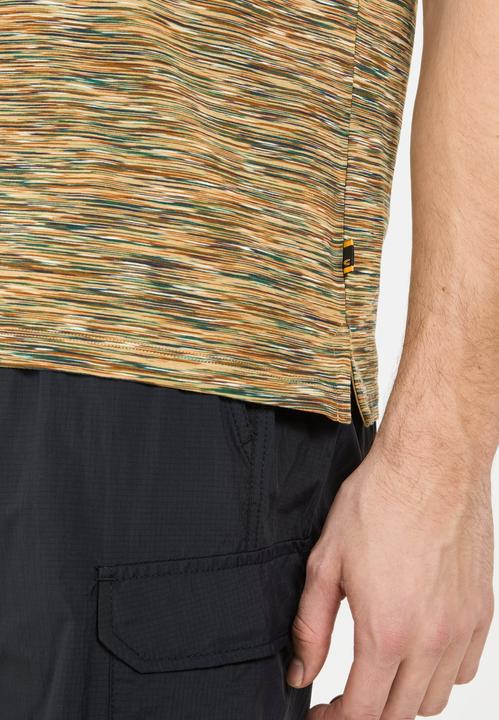 Image du produit Camel Active Kurzarmshirt mit geripptem Kragen (XL)