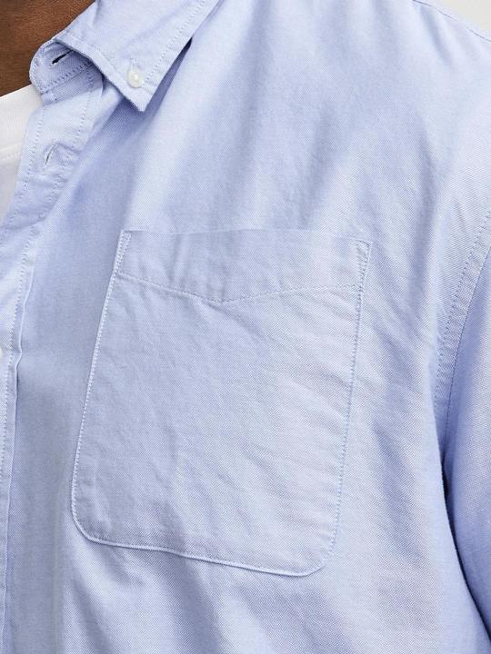 Actual product image Jack & Jones Oxford Plus Size Shirt (7XL)