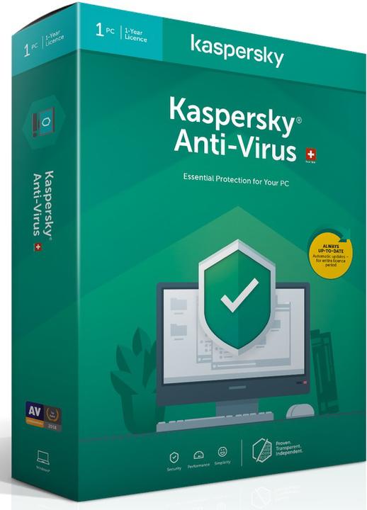 Produktbild Kaspersky Anti-Virus (1 User, 12 Monate)