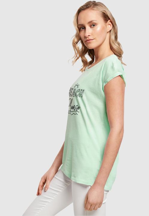 Actual product image Merchcode Ladies Beach Please Extended Shoulder Tee - 112615 (XL)