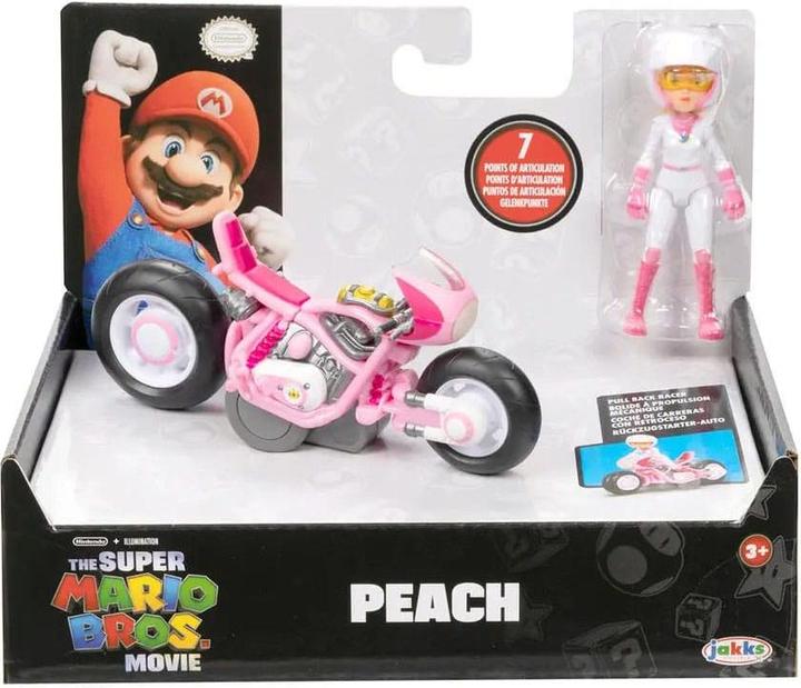 Image du produit Jakks Pacific Super Mario Movie 2.5 Inch Figure with Pull Back Vehicle ( 1 pc)