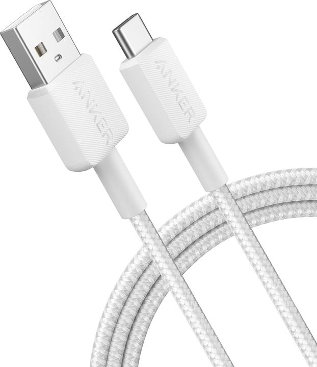 Actual product image Anker CABLE 322 USB-A A USB-C 0,9M BLANCO (0.90 m)