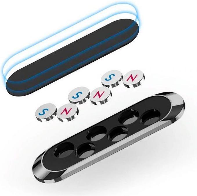 Actual product image Wozinsky Magnetic Dashboard Mount Adhesive Black (WMH-01)