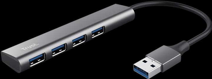 Image du produit Trust HALYX 4 PORT USB 3.2 GEN1 HUB (USB-C, 4 Ports)