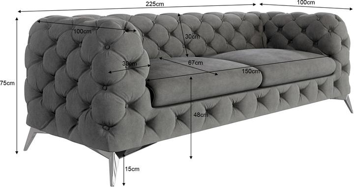 Produktbild Ropez Chelsea (3-Sitzer)