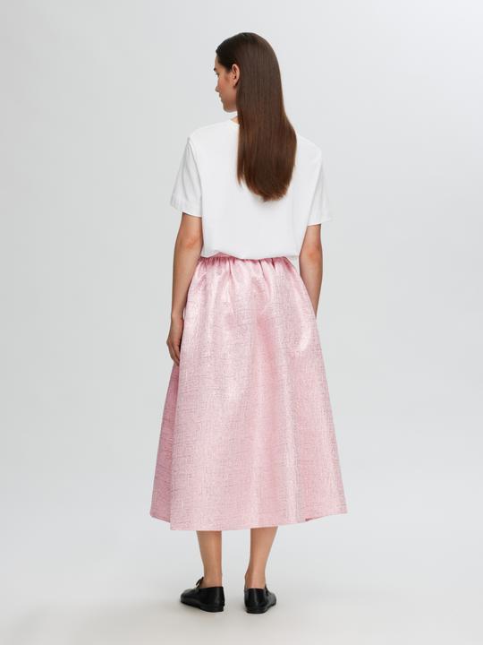 Produktbild Selected Femme Metallic Jacquard Maxirock (34)