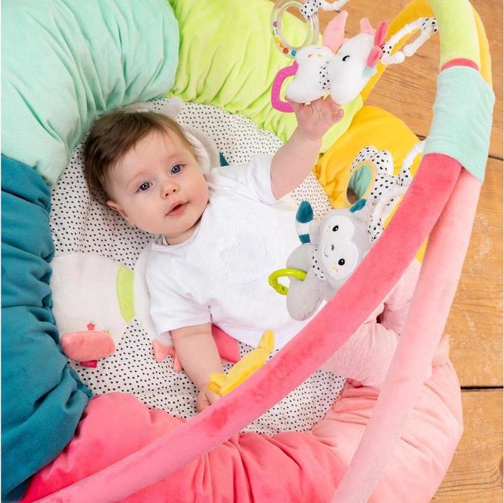 Immagine prodotto Fehn Coperta per gattonare con arco di gioco Aiko & Yuki