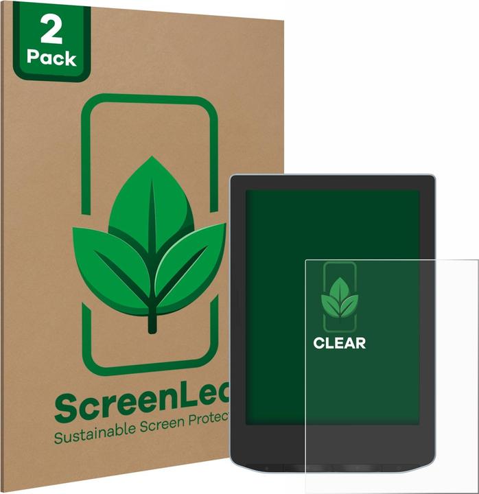 Immagine prodotto ScreenLeaf Pellicola protettiva, Proteggi Schermo Sostenibili, Clear, Antigraffio (Versi)