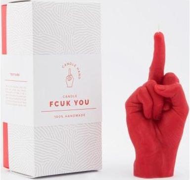 Image du produit Candle Hand Va te faire foutre (1 pcs)