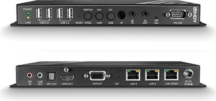 Produktbild Lindy 4K HDMI USB Over IP Ext Receiver