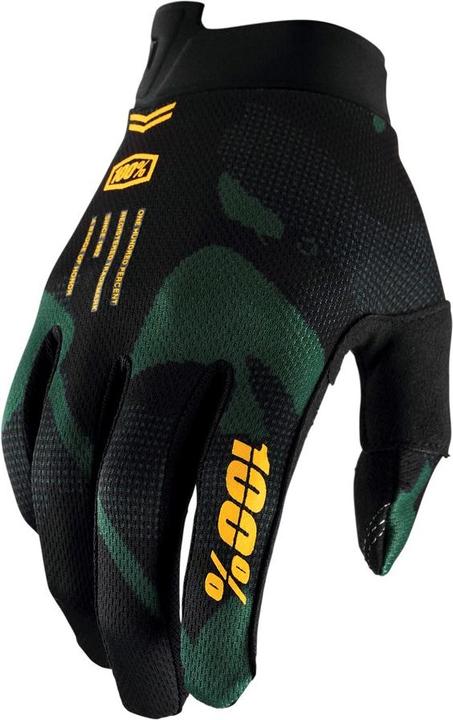 100% Kids Handschuhe iTrack SP21 Schwarz Gr. M (M)