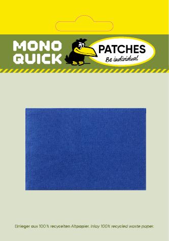 Image du produit Mono Quick Bügelflicken "kochfest & extra leicht" 10x20 cm (1 x)