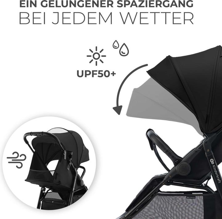 Produktbild KinderKraft Baby Stroller RINE CLASSIC BLACK