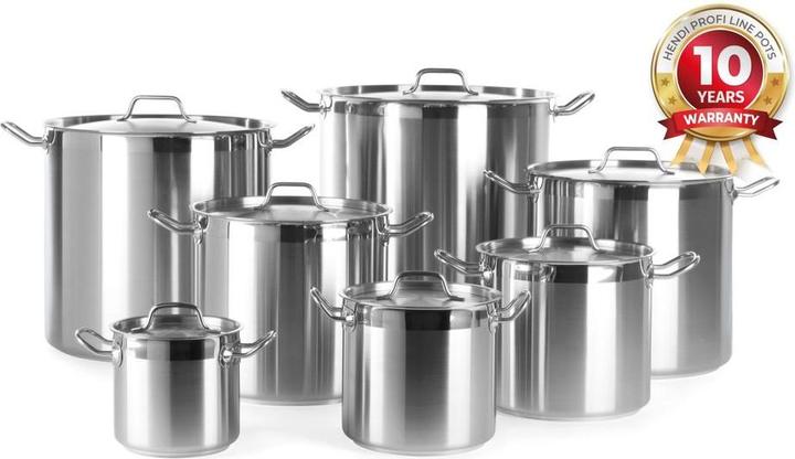 Productafbeelding Hendi Kookpot, 16 liter (28 cm, Steelpan, Roestvrij staal)