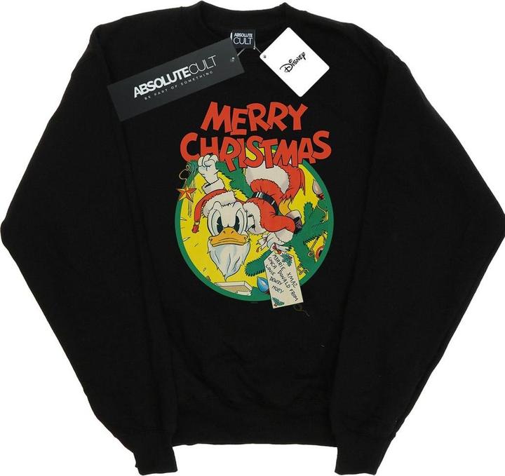 Disney Donald Duck Merry Christmas Sweatshirt Mädchen