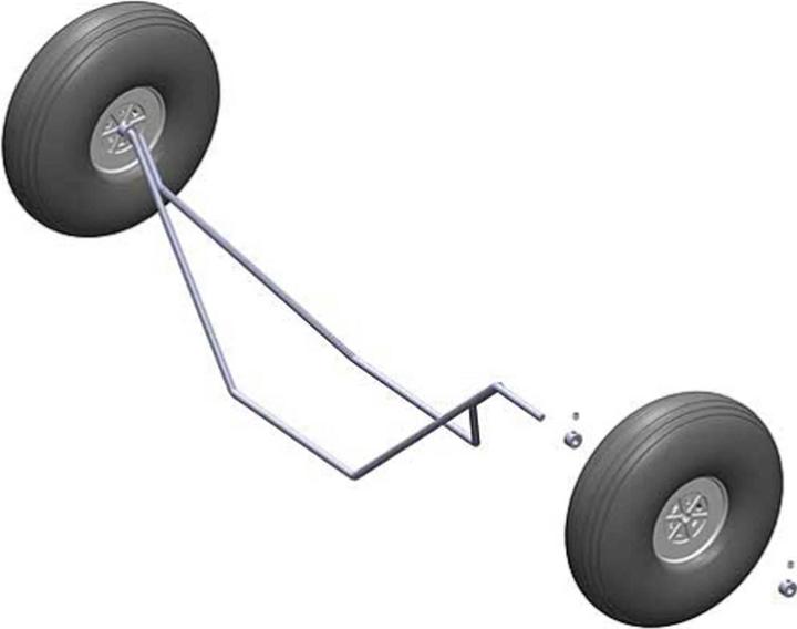 Produktbild Multiplex Fahrwerk Tuning FunCub XL ND