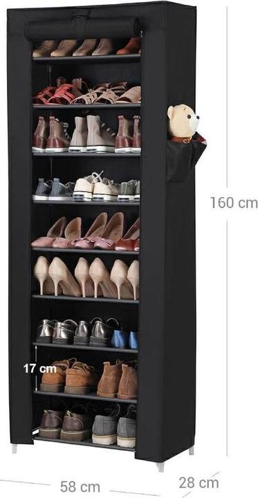 Actual product image Songmics Winston (58 x 28 x 160 cm)