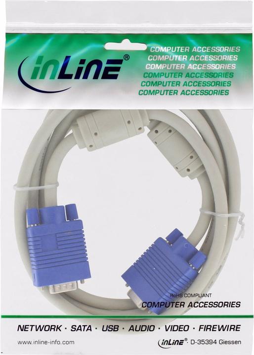 Actual product image InLine S-VGA extension (3 m, VGA)