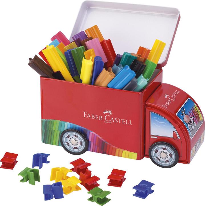 Actual product image Faber-Castell Felt tip pen Connector (Multicolor, 33 x)