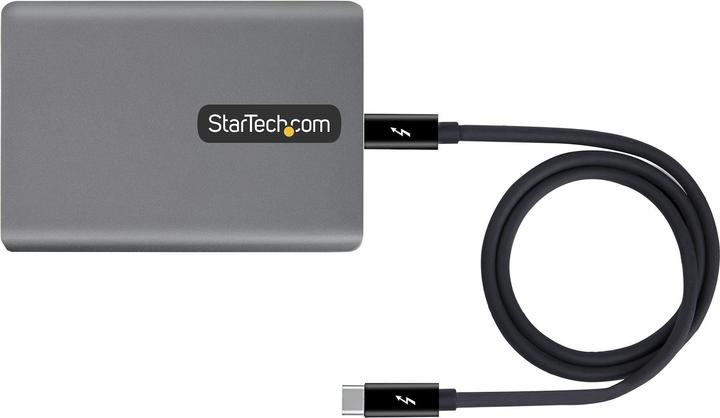 Actual product image StarTech COM Thunderbolt 3 to Ethernet Adapter 10GbE Multi-Gigabit Thunderbolt 3 to RJ45 Network Ada (Thunderbolt 3, RJ45 10 Gigabit Ethernet (1x))