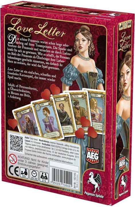 Produktbild Pegasus Love Letter (Deutsch)