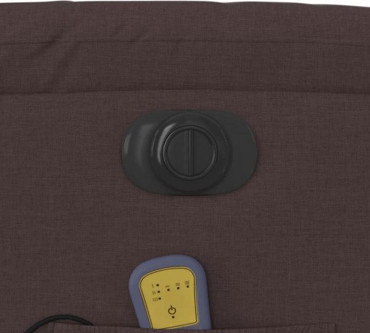 Actual product image VidaXL Electric massage chair with stand-up aid fabric
