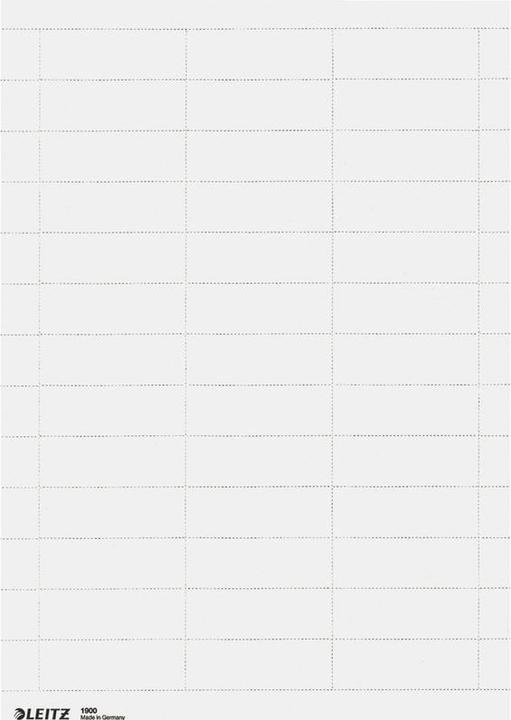 Image du produit Leitz Etiquette d'inscription 60x21mm