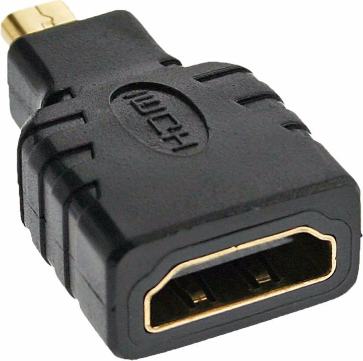 Produktbild InLine HDMI Adapter (HDMI, Micro HDMI, 0.35 cm)