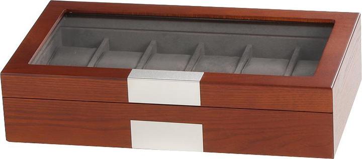 Produktbild Rothenschild Uhrenbox RS-2350-12MA für 12 Uhren braun