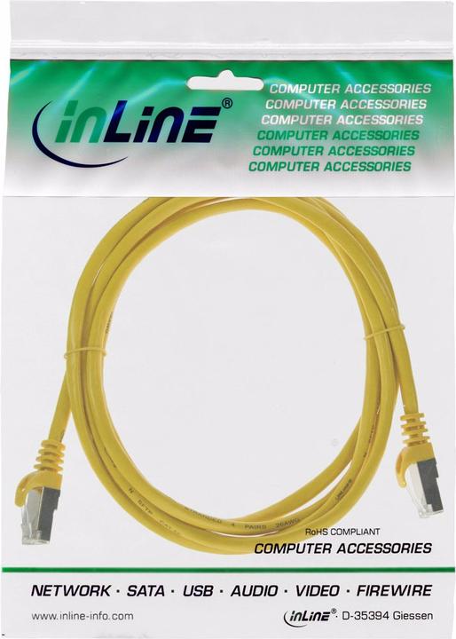 Actual product image InLine Patch cable (F/UTP, CAT5e, 1 m)