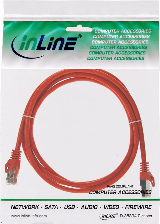 Actual product image InLine Patch cable (SF/UTP, CAT5e, 7.50 m)
