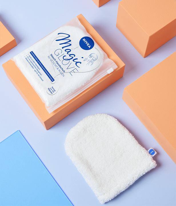 Produktbild NIVEA Gesicht und Augen waschen Handschuh ohne die Verwendung eines Gels, 1 Stück