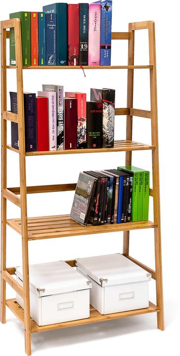 Relaxdays Bookshelf (50 x 30 x 120 cm)