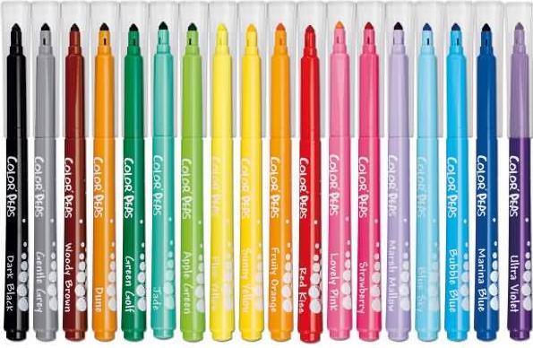 Image du produit Maped Stylos feutres Color Peps 18er (Multicolore, 18 x)
