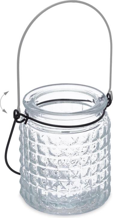 Actual product image Relaxdays 12x lantern (1 x, 9.5 x 8 x 18 cm)