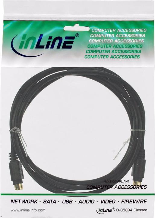 Image du produit InLine Câble S-Vidéo - Câble S-Vidéo (2 m, Autre)
