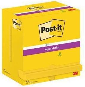 Actual product image Post-it Super Sticky Notes sticky notes, 127 x 76 mm, yellow (76 x 127 mm)