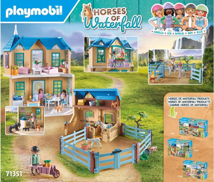 Actual product image Playmobil Waterfall Ranch (71351)