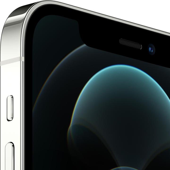Produktbild Apple iPhone 12 Pro (256 GB, Silver, 6.10", SIM + eSIM, 12 Mpx, 5G)
