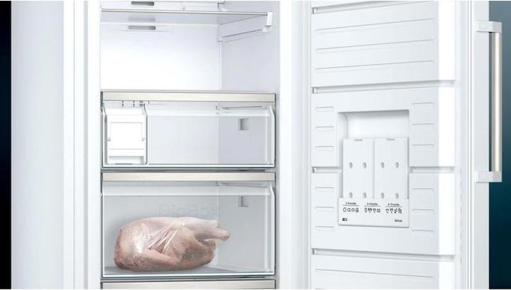 Produktbild Siemens GS51NDWCV Gefrierschrank (freistehend, EEK C, 290 l Nutzinhalt, NoFrost, Display, 5 Schublad (Freistehend, 290 l)