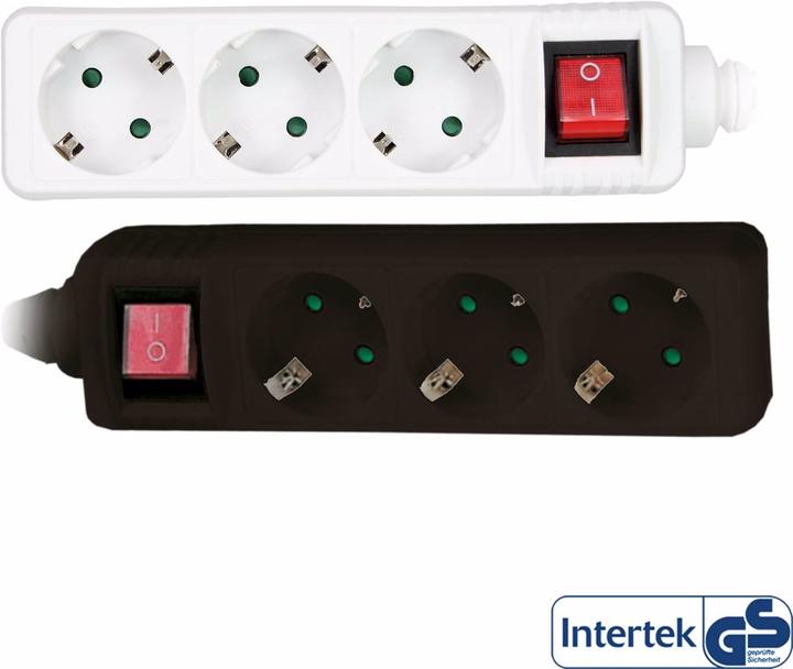 Produktbild InLine Steckdosenleiste (3 x, CEE 7/3, 1.50 m)