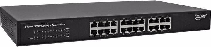 Actual product image InLine Gigabit network switch 24-port (24 Ports)