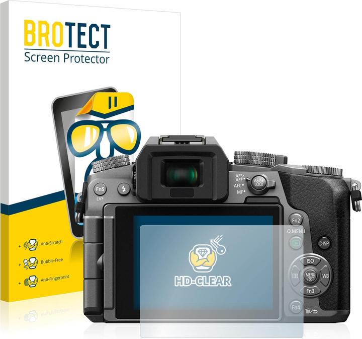 Actual product image BROTECT Screen Protector Clear (Screen protector, Lumix DMC-G70)
