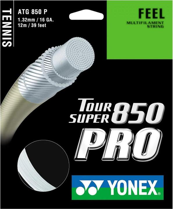 Yonex TATG850P Tour Super 850Pro Set multifil, 1,32mm