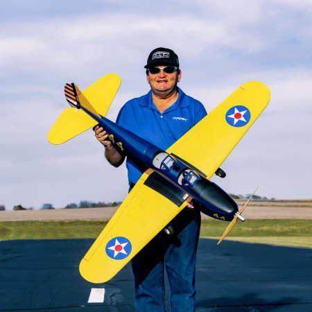 Produktbild Hangar 9 Fun Scale 1435mm Elektromotor Tiefdecker PNP (Motorflugzeug)